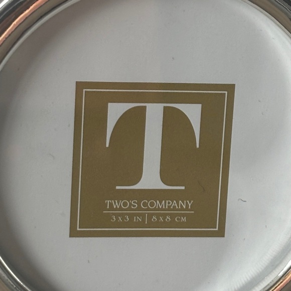 Two's Company Silver Diamond Ring Photo Frame New Engagement Bridal - Picture 7 of 10